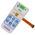 Push button Membrane Switch Panel With 3M467 Adhesive